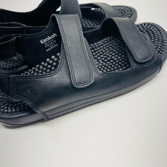 Kenkoh Balance Black Massage Sandals size 10 - Picture 4 of 6